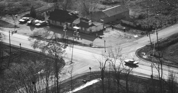 Vintage Aerial photo from 1977 in Waupaca County, WI