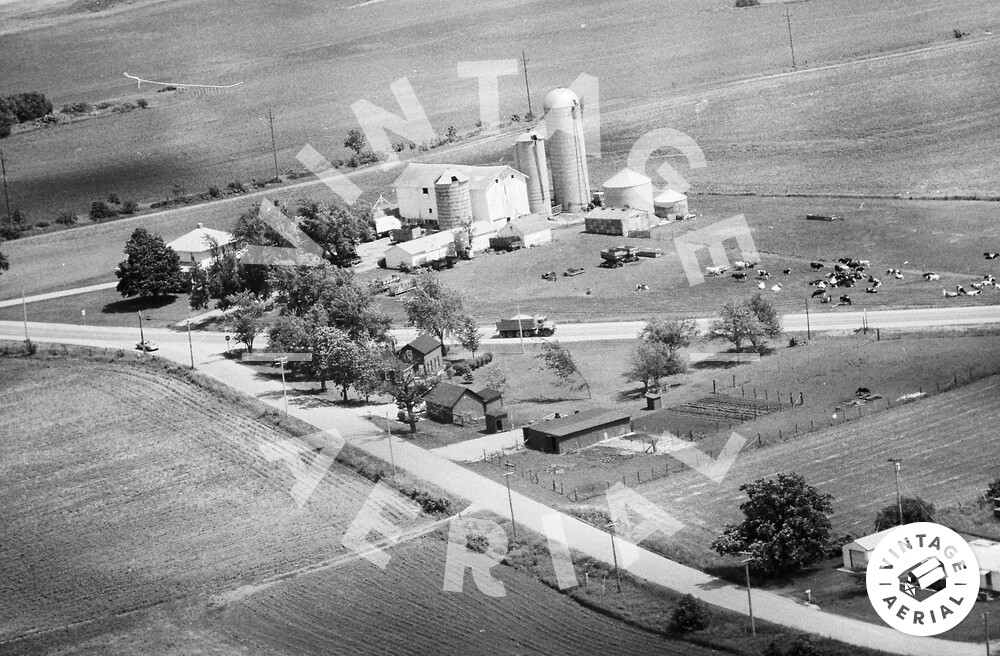 Vintage Aerial Wisconsin Walworth County 1979 22IWAL5