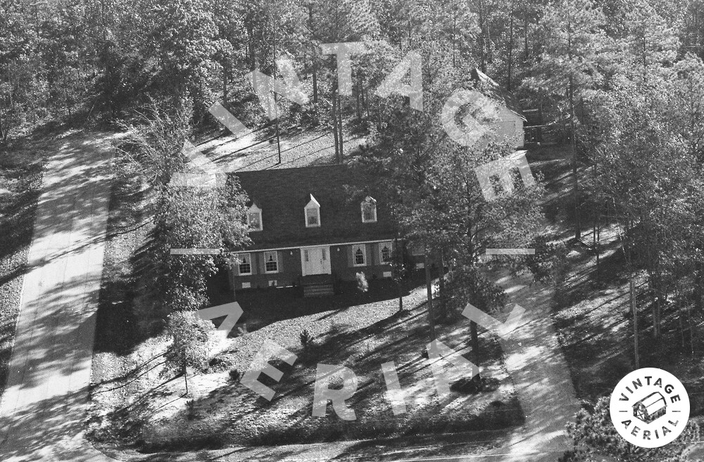 Vintage Aerial North Carolina Wilson County 1987 73AWL35