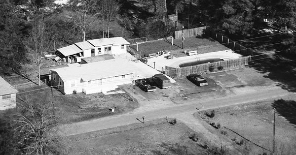 Vintage Aerial photo from 1989 in Jones County, GA