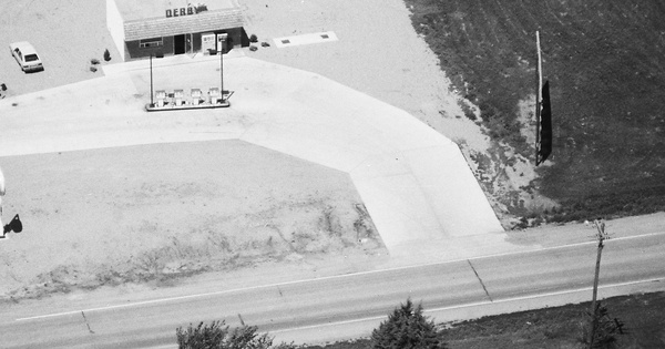 Vintage Aerial photo from 1985 in Kearney County, NE