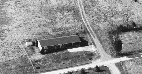 Vintage Aerial photo from 1993 in Claiborne County, TN