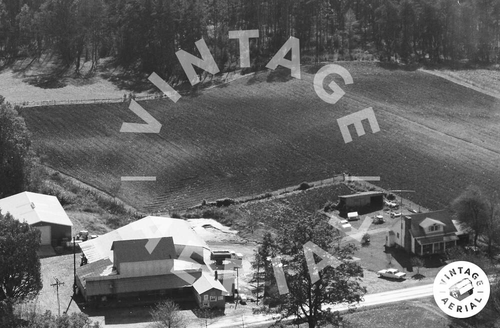 Vintage Aerial North Carolina Yadkin County 1984 56RYD7