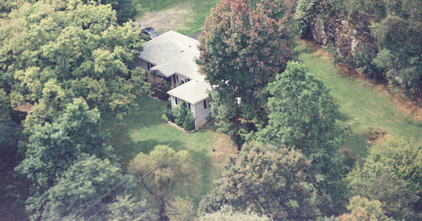 Vintage Aerial photo from 2000 in Barbour County, WV