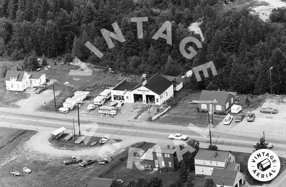 Vintage Aerial Maine Aroostook County 1969 19SPI34