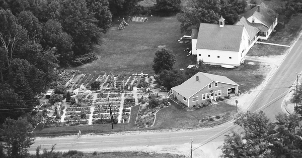 Vintage Aerial photo from 1998 in Franklin County, ME