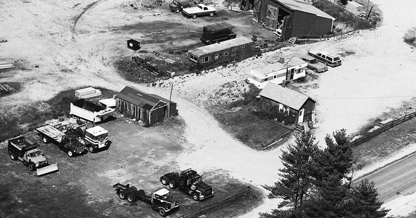 Vintage Aerial photo from 1989 in Hillsborough County, NH