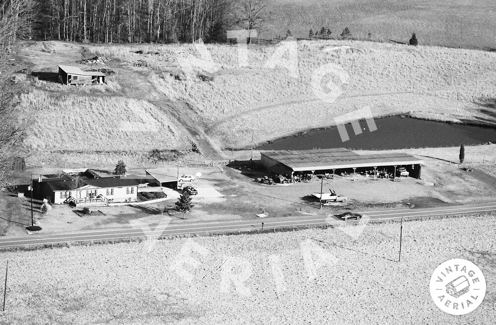 Vintage Aerial North Carolina Anson County 1990 201BAN18