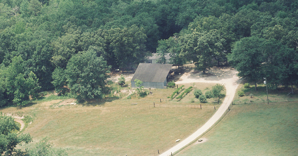 Vintage Aerial photo from 1999 in Taylor County, GA