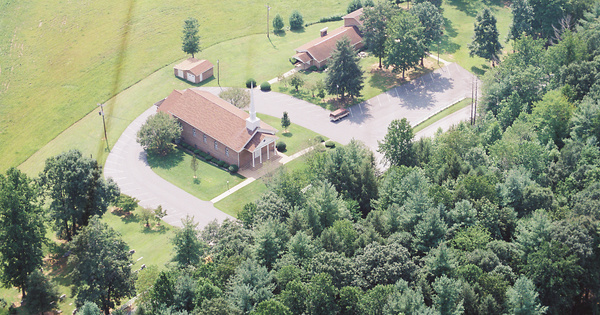 Vintage Aerial photo from 2001 in Caldwell County, NC