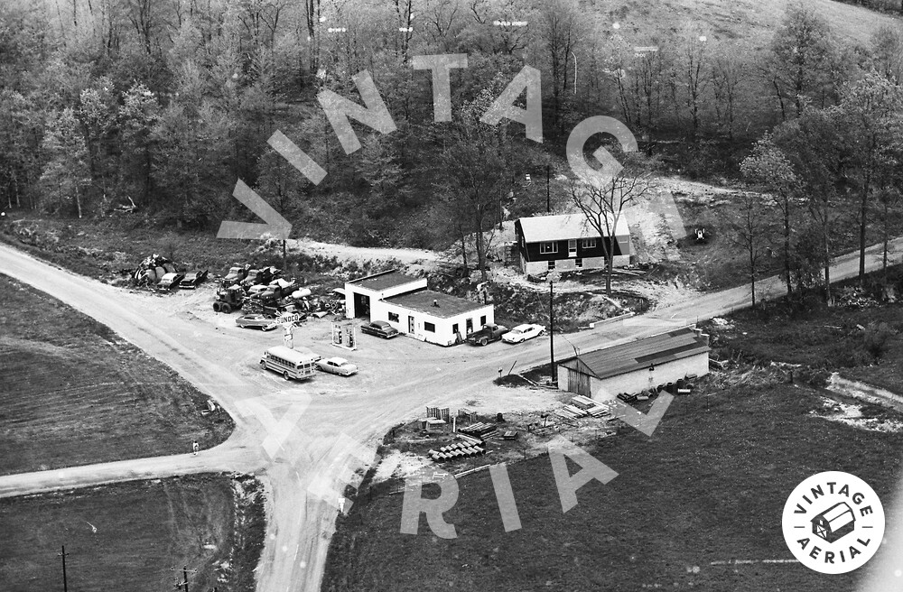 Vintage Aerial Ohio Tuscarawas County 1964 4ASTU14