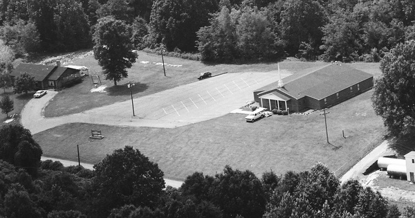 Vintage Aerial photo from 1985 in DeSoto County, MS
