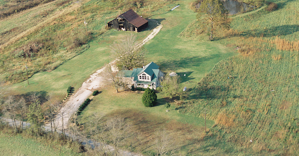 Vintage Aerial photo from 2004 in Henry County, TN