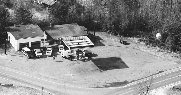 Vintage Aerial photo from 1988 in Forsyth County, NC