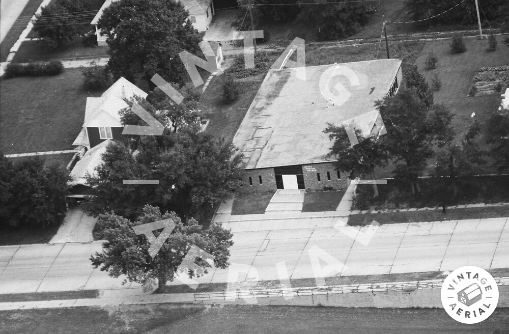 Vintage Aerial Nebraska Cedar County 1986 7CCCE1