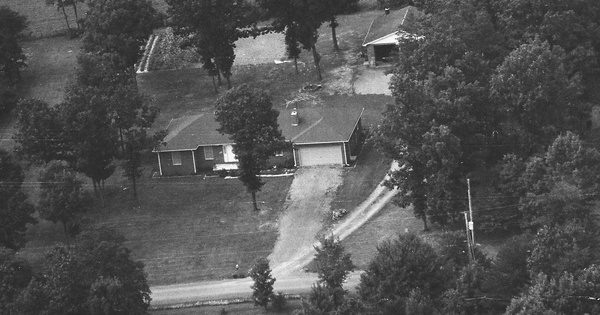 Vintage Aerial photo from 1992 in Frederick County, VA
