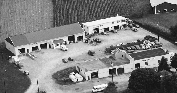 Vintage Aerial photo from 1989 in Lancaster County, PA