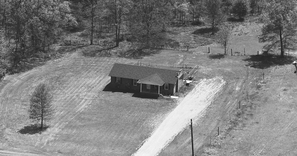 Vintage Aerial photo from 1983 in Madison County, AL
