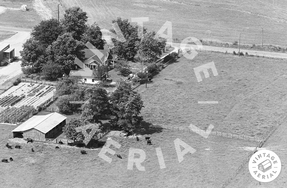 Vintage Aerial Tennessee Lincoln County 1982 14WLN25