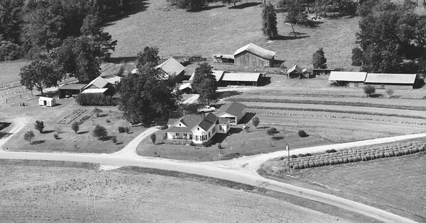 Vintage Aerial photo from 1991 in Lexington County, SC