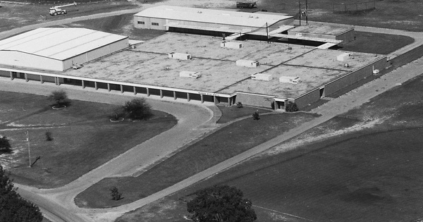 Vintage Aerial photo from 1985 in Tyler County, TX