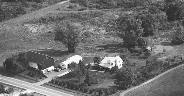 Vintage Aerial photo from 1989 in Portage County, OH