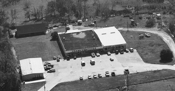 Vintage Aerial photo from 1993 in St. Charles Parish, LA