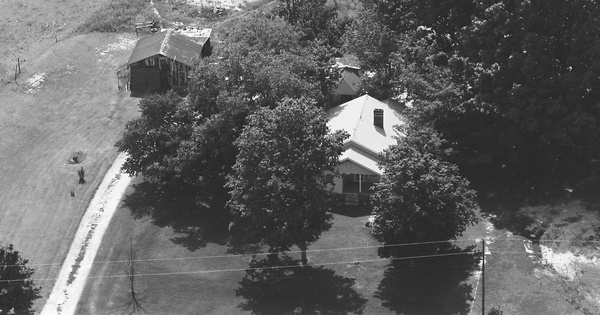 Vintage Aerial photo from 1987 in Davidson County, NC