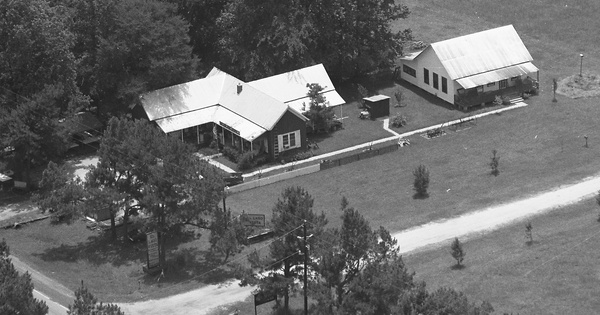 Vintage Aerial photo from 1987 in Montgomery County, TX