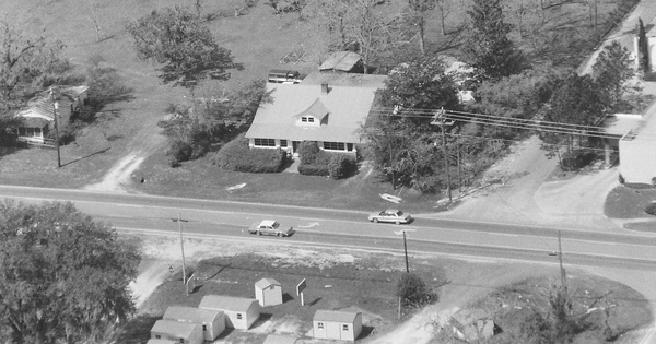 Vintage Aerial photo from 1996 in Suwannee County, FL