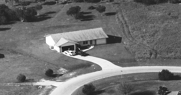 Vintage Aerial photo from 1992 in Manatee County, FL