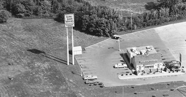 Vintage Aerial photo from 1986 in Jackson County, WV