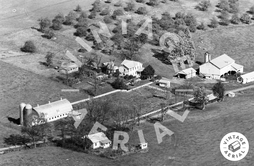 Vintage Aerial Pennsylvania Blair County 1968 19PBL13