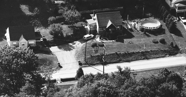 Vintage Aerial photo from 1983 in Somerset County, PA