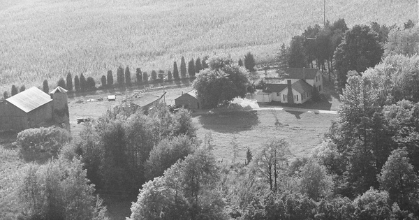 Vintage Aerial photo from 1978 in Allegan County, MI