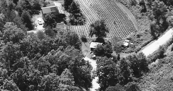 Vintage Aerial photo from 1985 in Magoffin County, KY