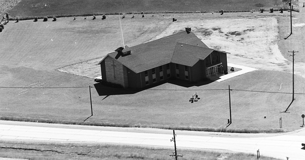 Vintage Aerial photo from 1974 in St. Joseph County, IN
