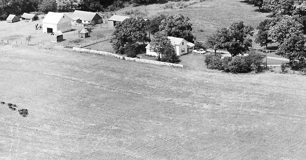 Vintage Aerial photo from 1971 in Palo Alto County, IA