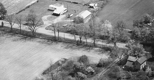 Vintage Aerial photo from 1978 in Hillsdale County, MI