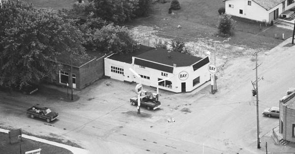 Vintage Aerial photo from 1981 in Isabella County, MI