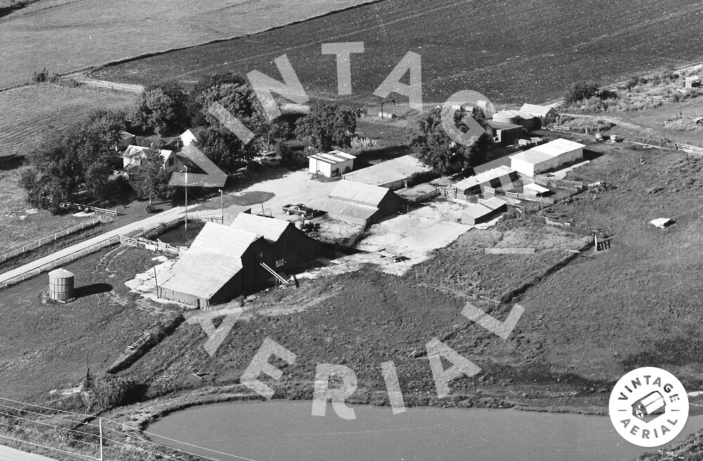 Vintage Aerial Kansas Johnson County 1979 1RJO1