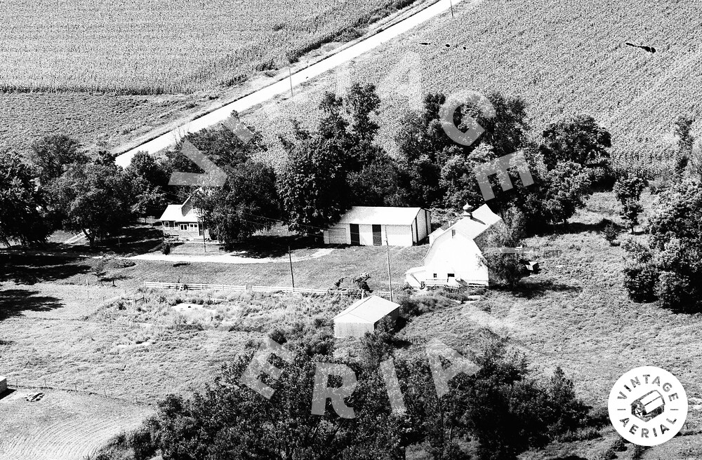 Vintage Aerial Iowa Emmet County 1981 34CEM17