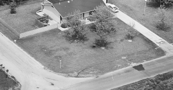 Vintage Aerial photo from 1982 in Lake County, IN