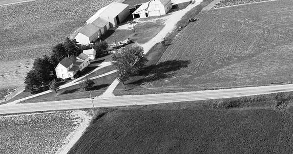Vintage Aerial photo from 1989 in Otsego County, MI