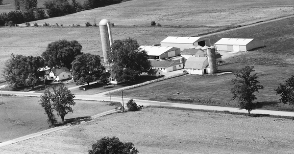 Vintage Aerial photo from 1987 in Ottawa County, MI