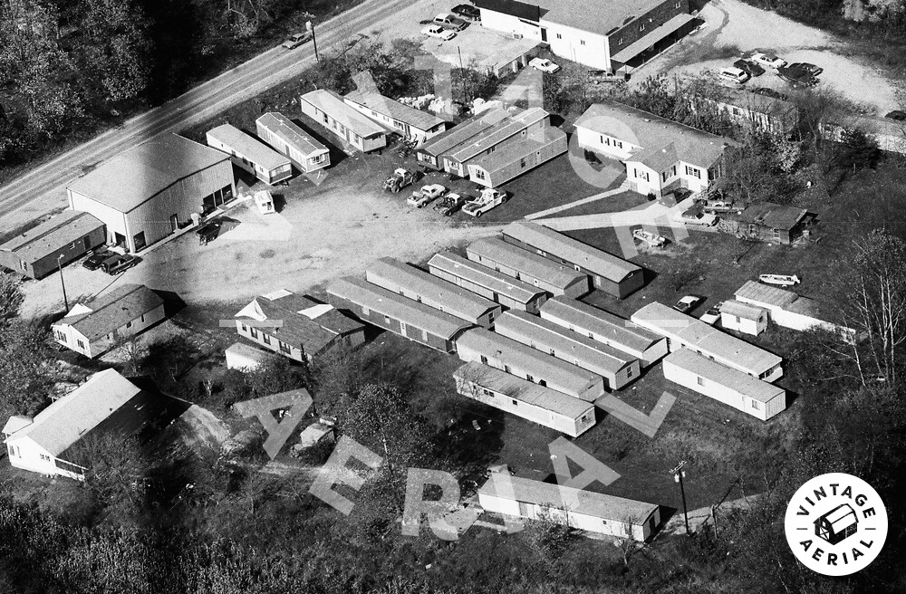 Vintage Aerial Kentucky Perry County 1986 169CPE2