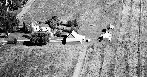 Vintage Aerial photo from 1973 in Tippecanoe County, IN