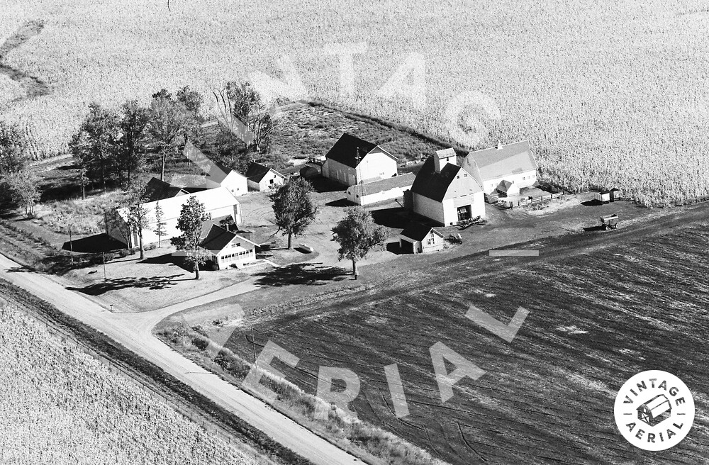 Vintage Aerial | Iowa | Carroll County | 1976 | 61-HCAR-20