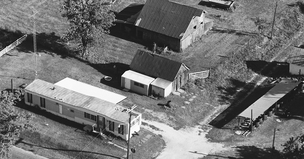 Vintage Aerial photo from 1978 in Scott County, IL