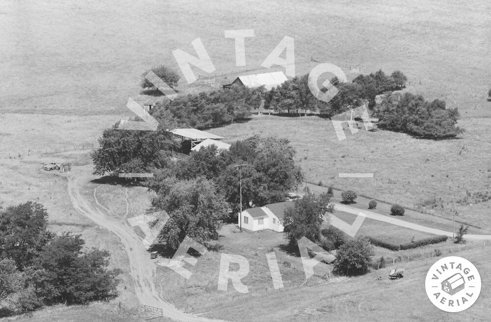 Vintage Aerial Missouri Polk County 1980 35OPO7